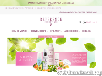 boutique.reference.fr website preview