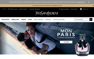 yslbeauty.fr website preview