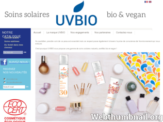 uv-bio.com website preview