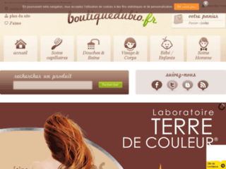 boutiquedubio.fr website preview