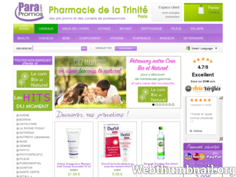 parapromos.com website preview