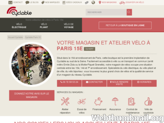 paris15.cyclable.com website preview