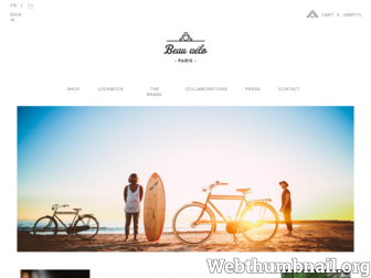 beau-velo.com website preview