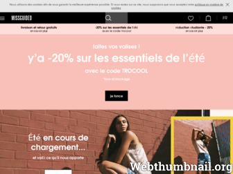 missguidedfr.fr website preview