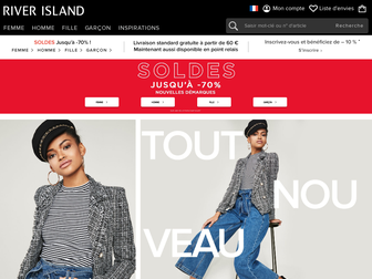 riverisland.fr website preview