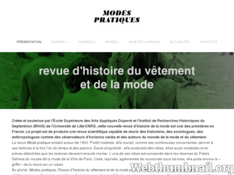 modespratiques.fr website preview