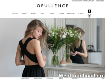 opullence.com website preview