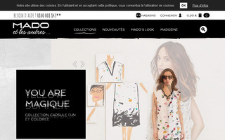 mado-et-les-autres.com website preview