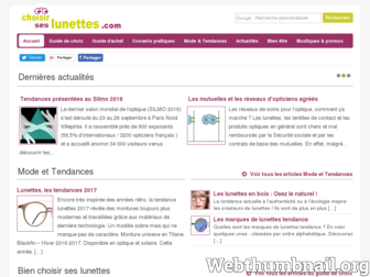 choisir-ses-lunettes.com website preview