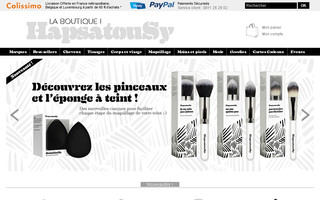 hapsatousy-boutique.com website preview