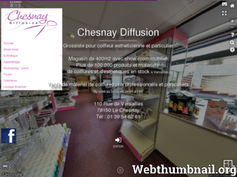 chesnaydiffusion.com website preview