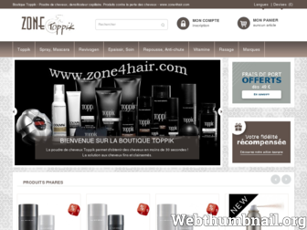 zone4hair.com website preview