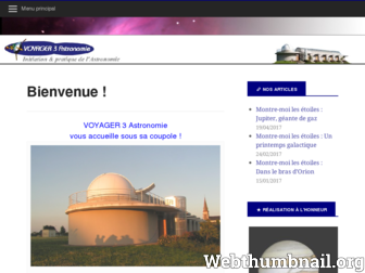 voyager3.com website preview