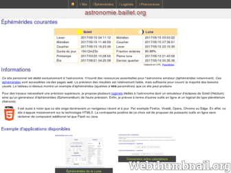 astronomie.baillet.org website preview