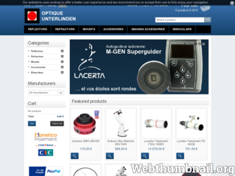 telescopes-et-accessoires.fr website preview