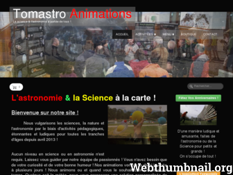 tomastro.fr website preview