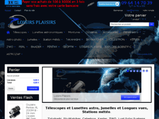 loisirsplaisirs.com website preview