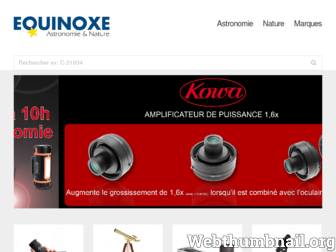 equinoxe-lyon.com website preview