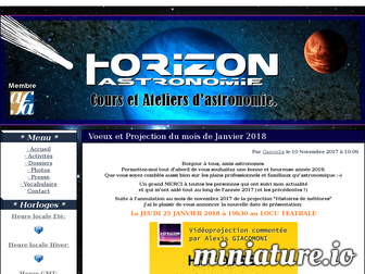 corse-astronomie.com website preview
