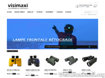 visimaxi.fr website preview