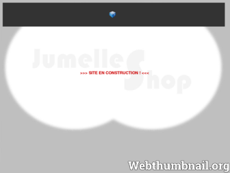 jumelleshop.com website preview