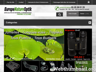 europe-nature-optik.fr website preview