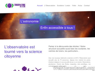 astroval-observatoire.fr website preview
