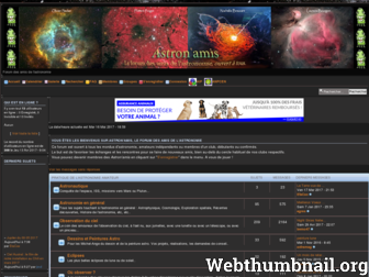 astronamis.net website preview