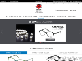 optical-center.fr website preview