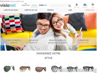 visio-net.fr website preview