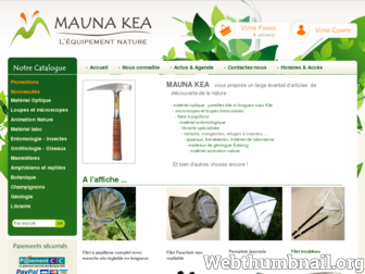 maunakea.be website preview