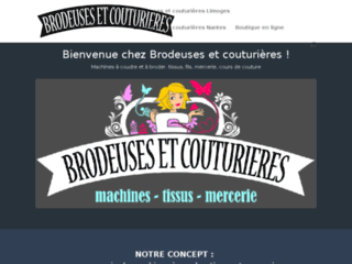 brodeuses-et-couturieres.fr website preview