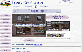 broderie-passion.com website preview
