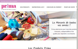 prima-mercerie.com website preview