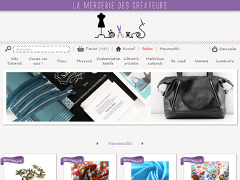 lamerceriedescreateurs.fr website preview