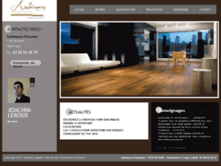 ambiances-parquets.specialisteparquet.com website preview