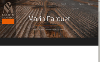 marin-parquet.fr website preview