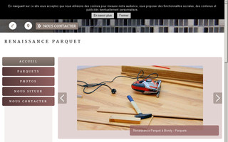 renaissance-parquet.fr website preview