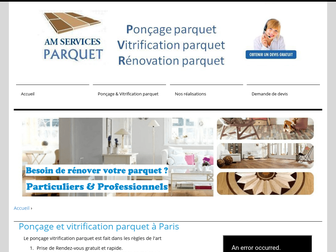 parquetsaintlouis.com website preview