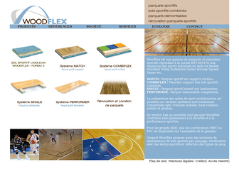 woodflex.fr website preview