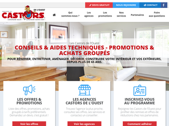 castorsouest.eu website preview