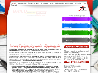 bricomarche-saint-paul-les-romans.fr website preview