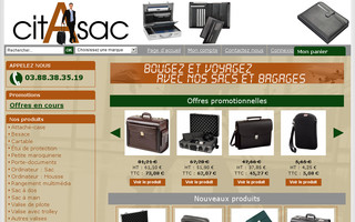 citasac.fr website preview