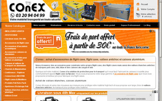 conex-online.com website preview