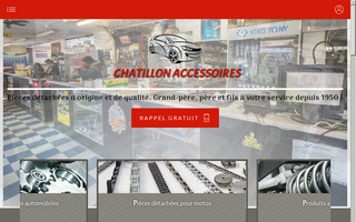 chatillon-accessoires-auto.com website preview