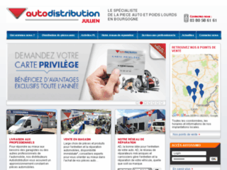 jullien.autodistribution.fr website preview