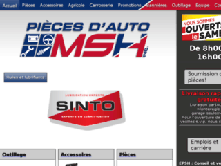 piecesautomsh.com website preview