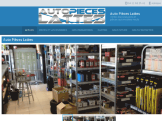 auto-pieces-lattes.fr website preview