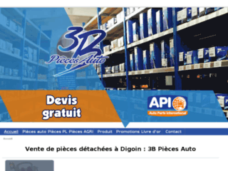 3bpiecesauto71.fr website preview
