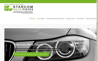 starcomautopieces.com website preview